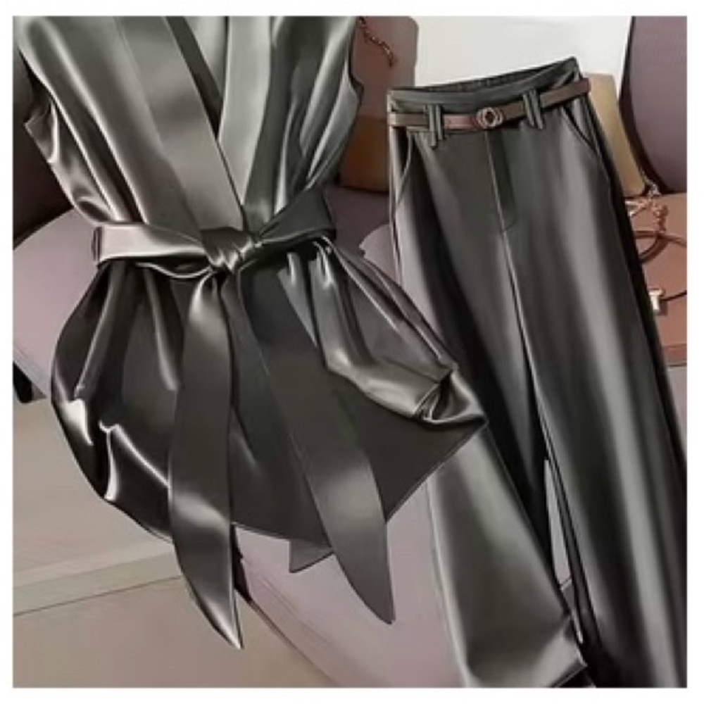 Grey Two-piece Summer outfit